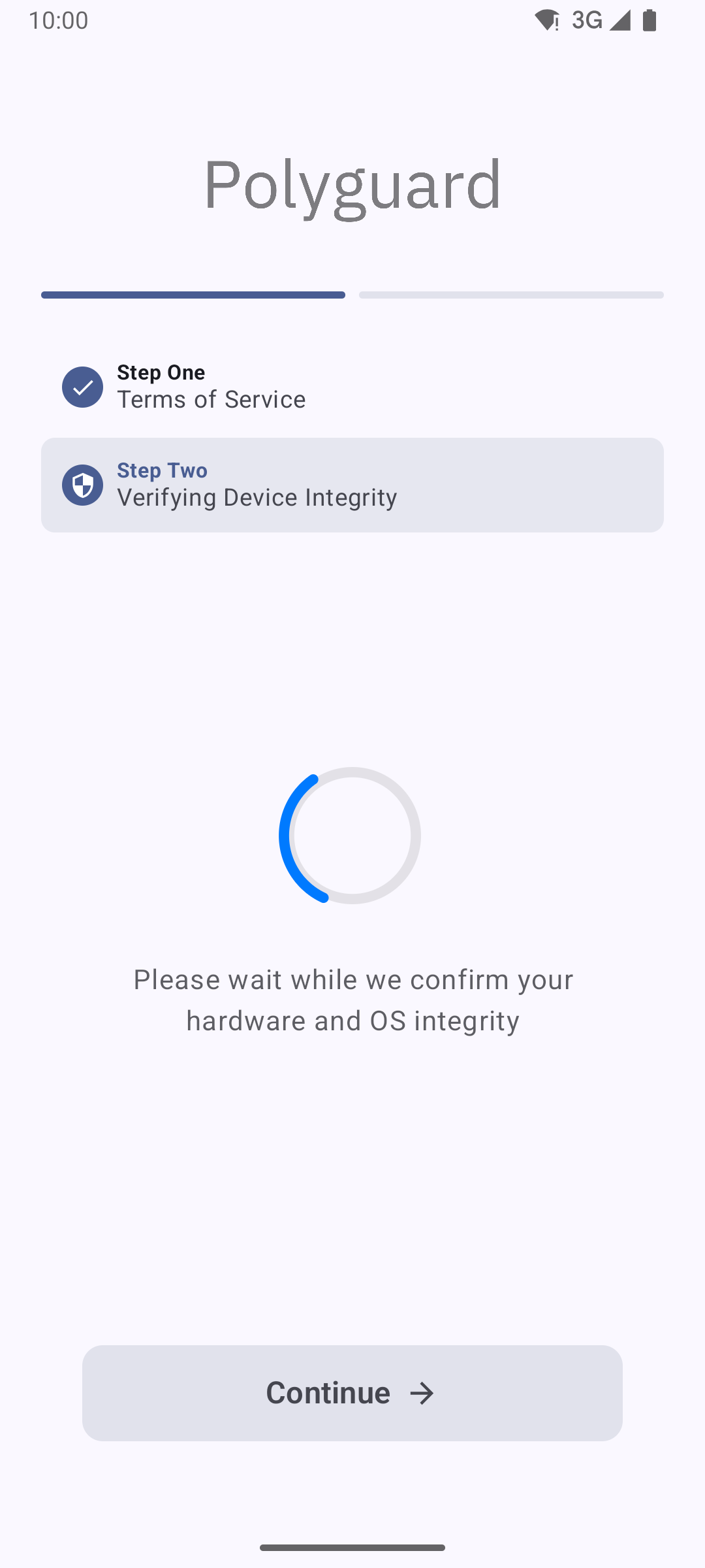 Device security check